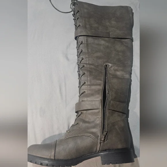 Just fab gray over the knee size 7.5 boots - Picture 9 of 13